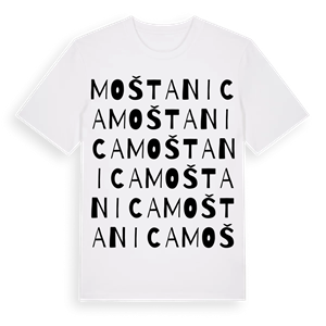 Moštanica ordlek t-shirt – ekologisk bomull t-shirt från Pinshirt