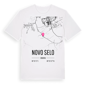 Novo Selo karta t-shirt – ekologisk bomull t-shirt från Pinshirt