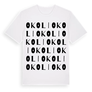 Okoli ordlek t-shirt – ekologisk bomull t-shirt från Pinshirt