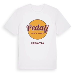 Pedalj cirkel t-shirt – ekologisk bomull t-shirt från Pinshirt