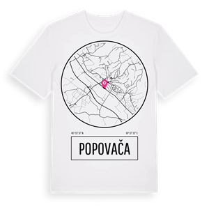 Popovača t-shirt – ekologisk bomull t-shirt från Pinshirt