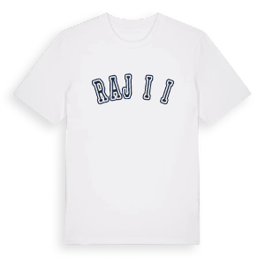 Rajčići college t-shirt – ekologisk bomull t-shirt från Pinshirt
