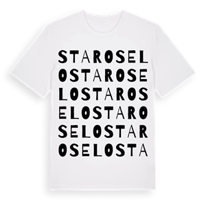 Staro Selo ordlek t-shirt – ekologisk bomull t-shirt från Pinshirt
