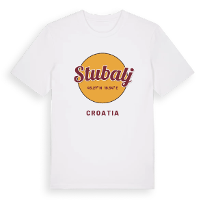 Stubalj cirkel t-shirt – ekologisk bomull t-shirt från Pinshirt