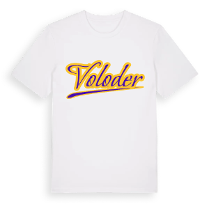 Voloder baseball t-shirt – ekologisk bomull t-shirt från Pinshirt