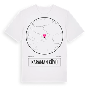 Karaman Köyü t-shirt – ekologisk bomull t-shirt från Pinshirt