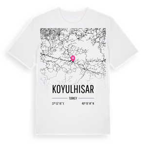 Koyulhisar karta t-shirt – ekologisk bomull t-shirt från Pinshirt