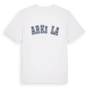 Şarkışla college t-shirt – ekologisk bomull t-shirt från Pinshirt