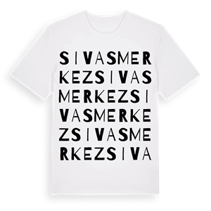 Sivas Merkez ordlek t-shirt – ekologisk bomull t-shirt från Pinshirt
