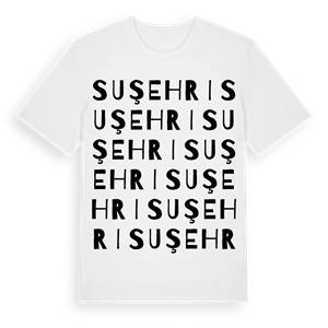 Suşehri ordlek t-shirt – ekologisk bomull t-shirt från Pinshirt