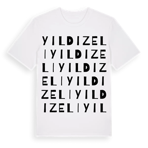 Yıldızeli ordlek t-shirt – ekologisk bomull t-shirt från Pinshirt