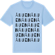 Blue Soul t-shirt med Åbuen ordlek t-shirt