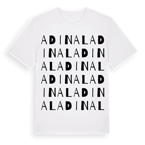 Adinal ordlek t-shirt – ekologisk bomull t-shirt från Pinshirt