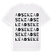 Adseke ordlek t-shirt
