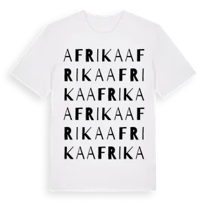 Afrika ordlek t-shirt – ekologisk bomull t-shirt från Pinshirt