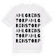 Ahlgrenstorp ordlek t-shirt