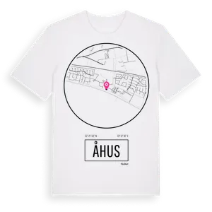 Åhus t-shirt – ekologisk bomull t-shirt från Pinshirt