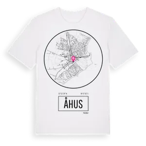 Åhus t-shirt – ekologisk bomull t-shirt från Pinshirt