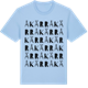 Blue Soul t-shirt med Åkärr ordlek t-shirt