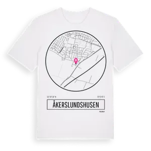 Åkerslundshusen t-shirt – ekologisk bomull t-shirt från Pinshirt