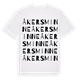 Åkersminne ordlek t-shirt