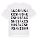Åkeshus ordlek t-shirt