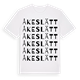 Åkeslätt ordlek t-shirt