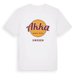 Akka cirkel t-shirt – ekologisk bomull t-shirt från Pinshirt