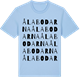 Blue Soul t-shirt med Ålabodarna ordlek t-shirt