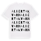 Alberta kvarn ordlek t-shirt