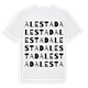Alestad ordlek t-shirt