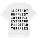 Alestadtorp ordlek t-shirt