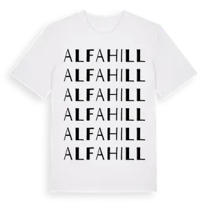 Alfahill ordlek t-shirt – ekologisk bomull t-shirt från Pinshirt