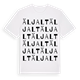 Äljalt ordlek t-shirt