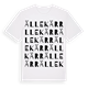 Ällekärr ordlek t-shirt