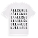 Ållekulla ordlek t-shirt