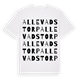 Allevadstorp ordlek t-shirt