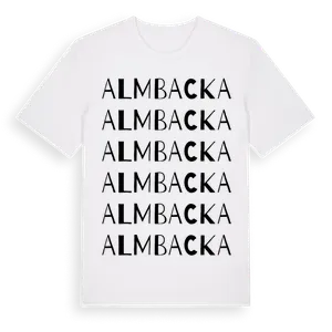 Almbacka ordlek t-shirt – ekologisk bomull t-shirt från Pinshirt