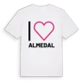Jag älskar Almedal t-shirt stort tryck