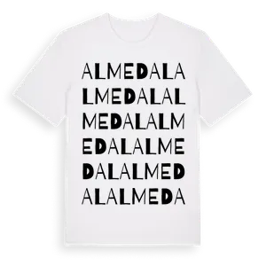 Almedal ordlek t-shirt – ekologisk bomull t-shirt från Pinshirt