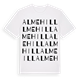 Almehill ordlek t-shirt