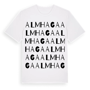 Almhaga ordlek t-shirt – ekologisk bomull t-shirt från Pinshirt