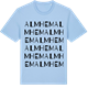 Blue Soul t-shirt med Almhem ordlek t-shirt