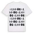 Almhög ordlek t-shirt