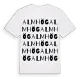 Almhög ordlek t-shirt