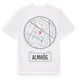 White t-shirt med Almhög t-shirt