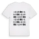 Almhög ordlek t-shirt
