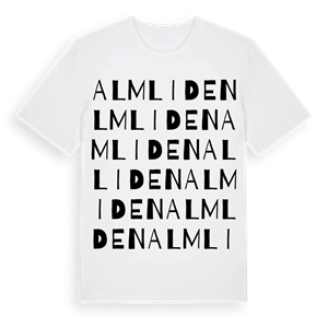Almliden ordlek t-shirt – ekologisk bomull t-shirt från Pinshirt