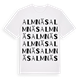 Almnäs ordlek t-shirt