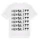 Almslätt ordlek t-shirt